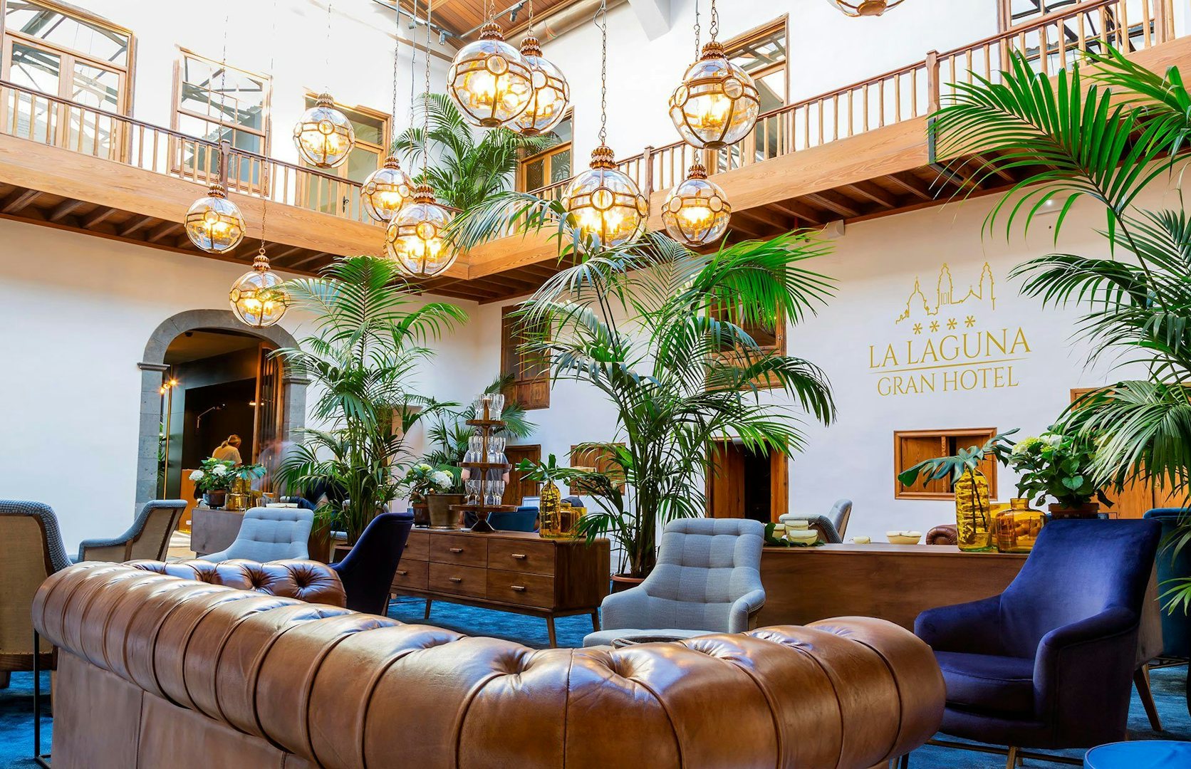 lobby of La Laguna Gran Hotel