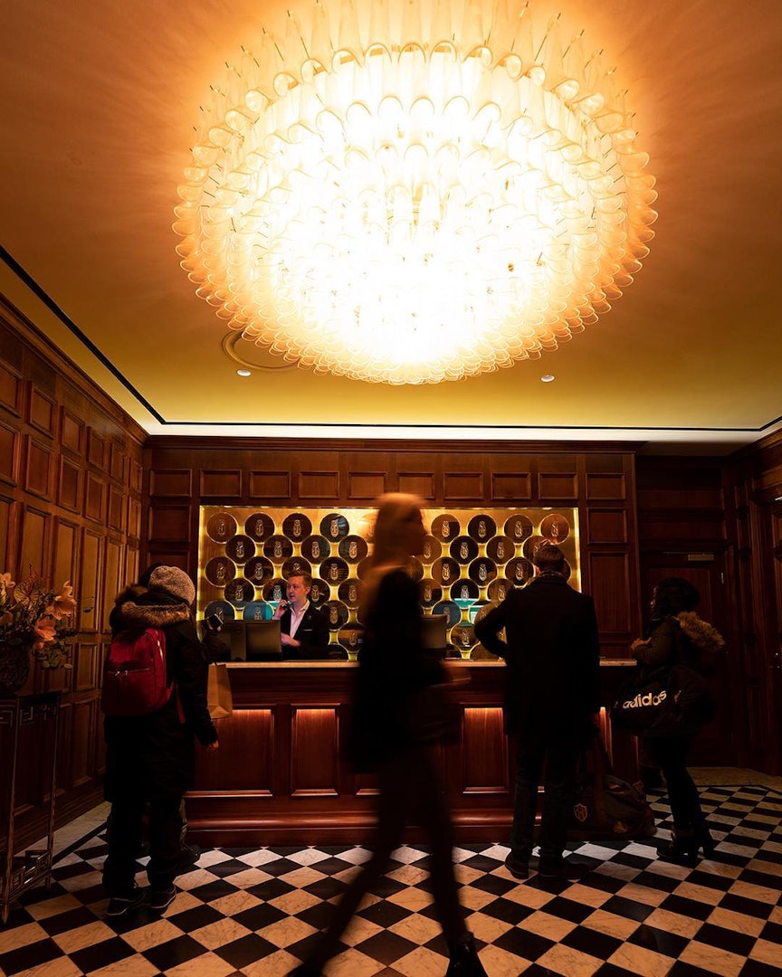 Stockholm - Bank Hotel reception