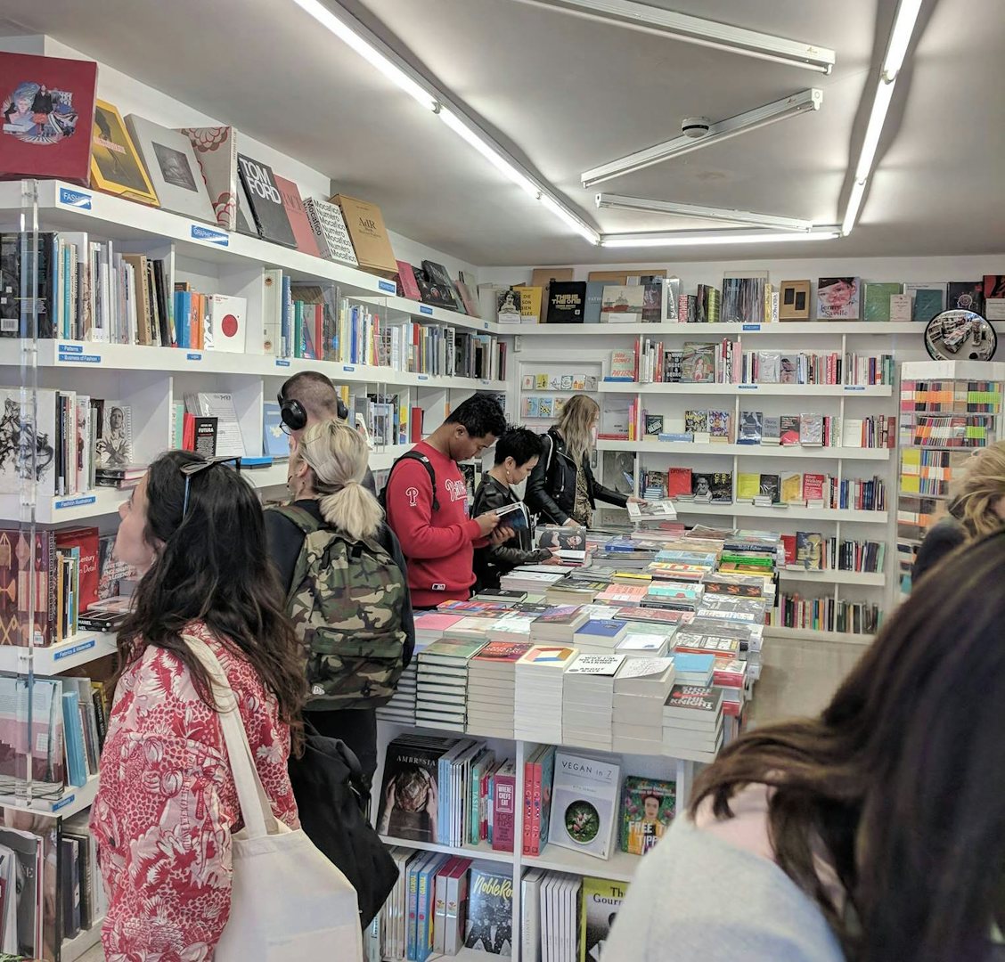 people at Artwords bookshop