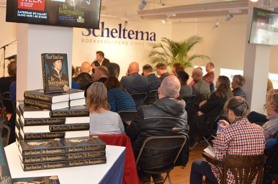 book party at Scheltema