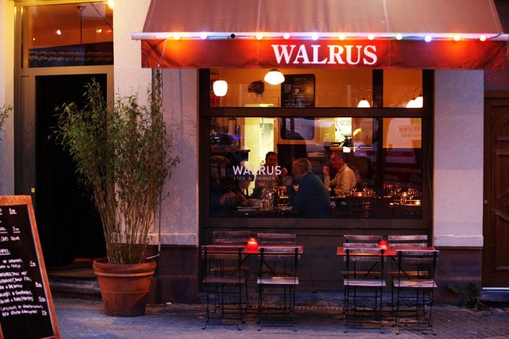 Walrus restaurant in Antwerp