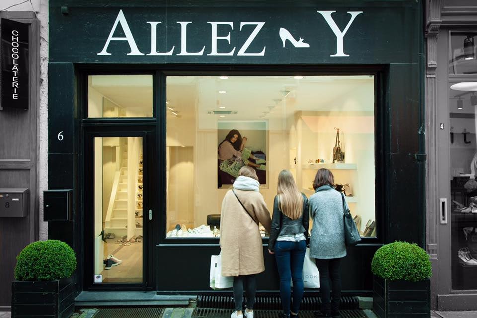 Allez-Y shoe shop in Antwerp