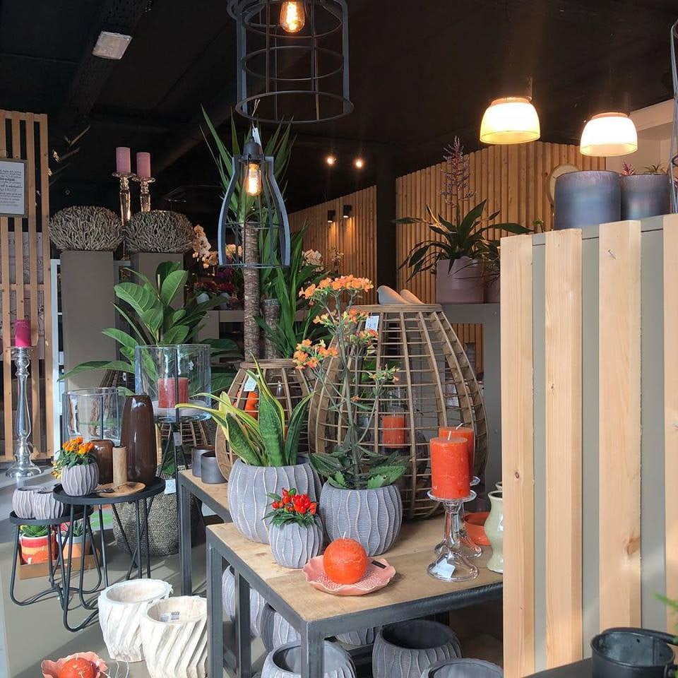 plants and pots at Fiori Antwerp