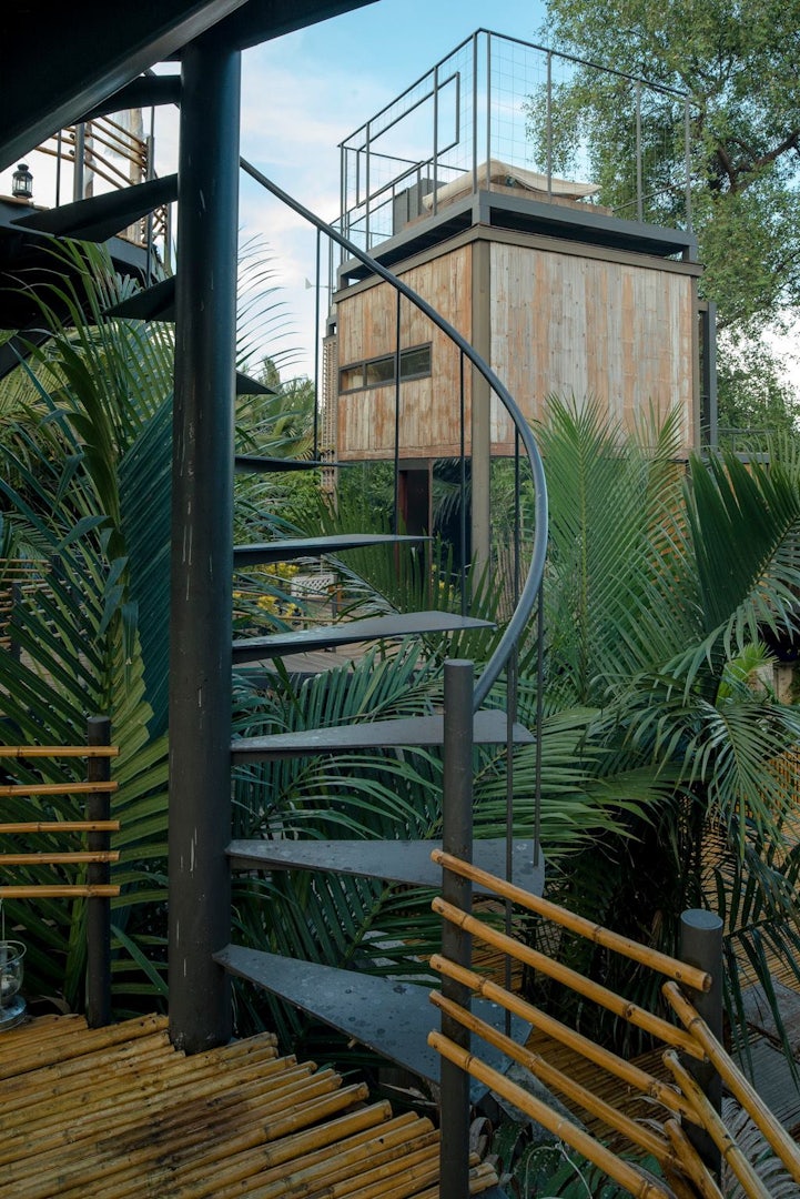 upper terrace at Bangkok Treehouse