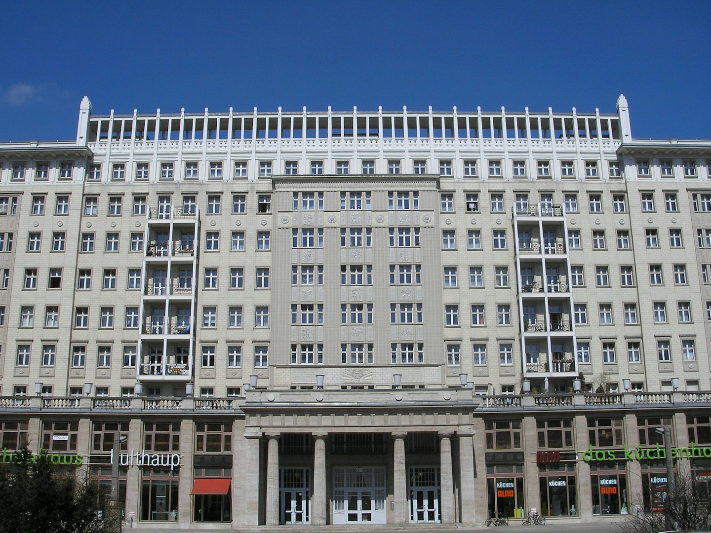 architecture at Karl-Marx-Allee