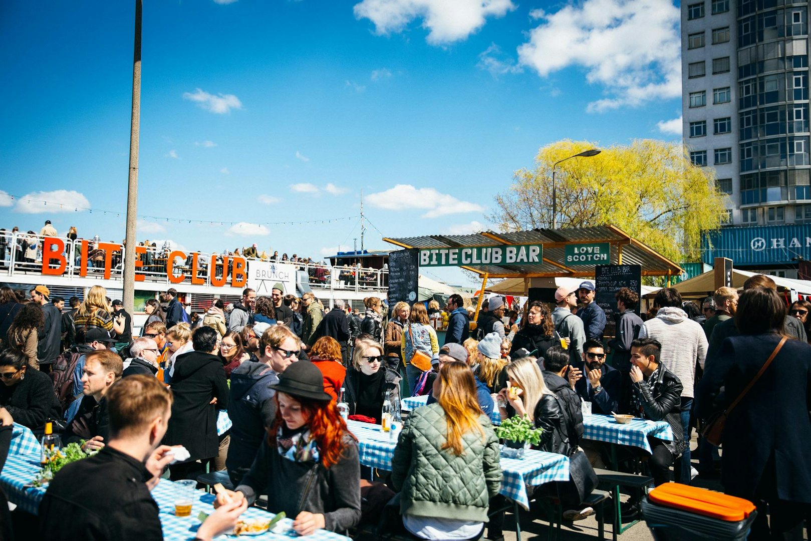 Bite Club market in Berlin