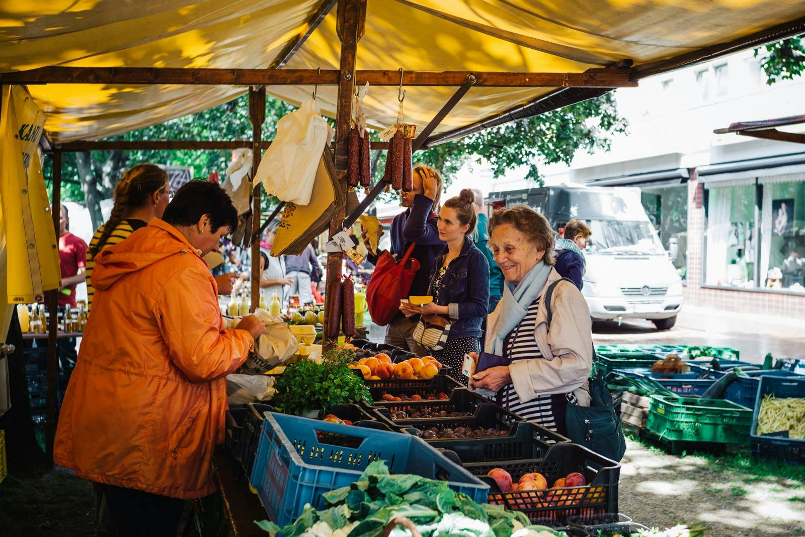 Brunnenmarkt im Wedding