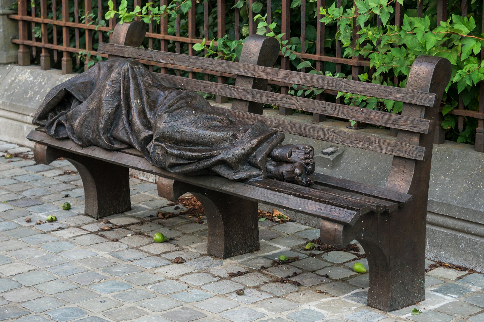 statue of Homeless Jesus 