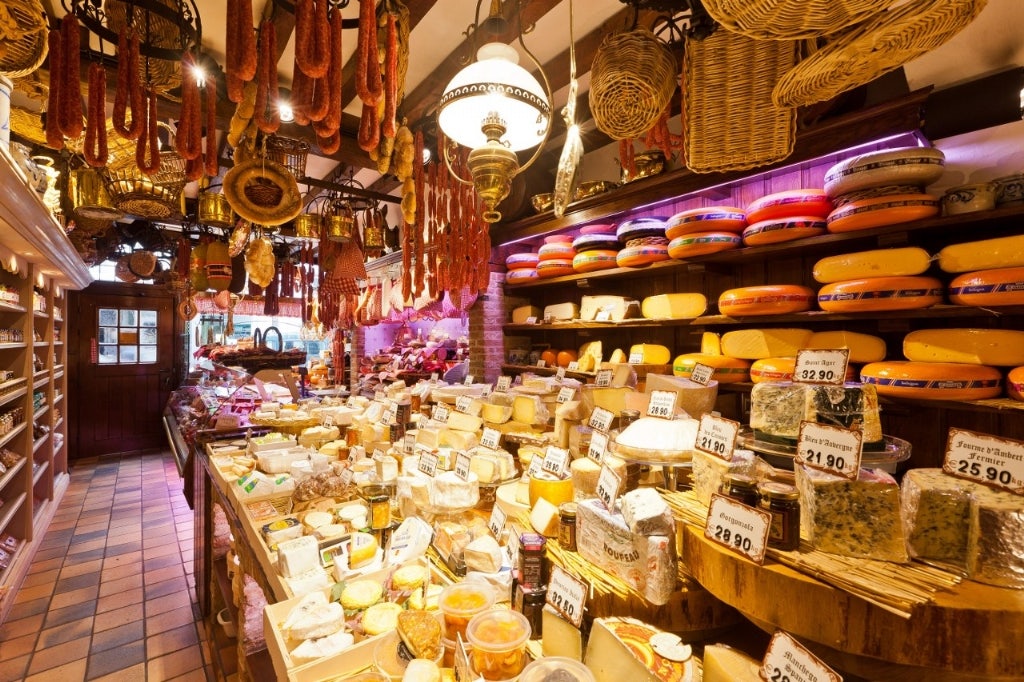 cheeses at Diksmuids Boterhuis