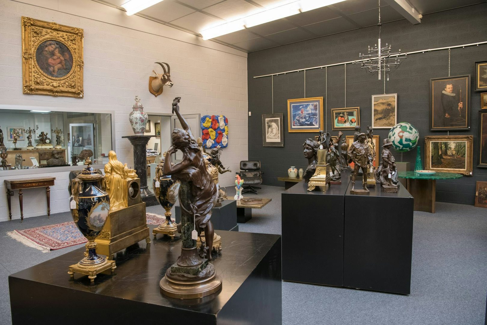interior of Carlo Bonte store