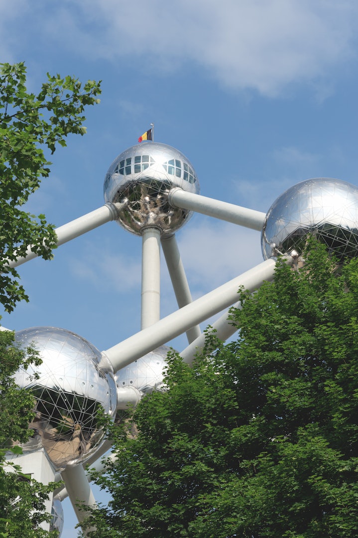 Atomium building in Brussels