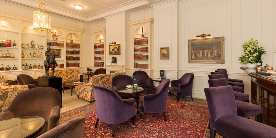 The Library Bar at Stanhope Brussels