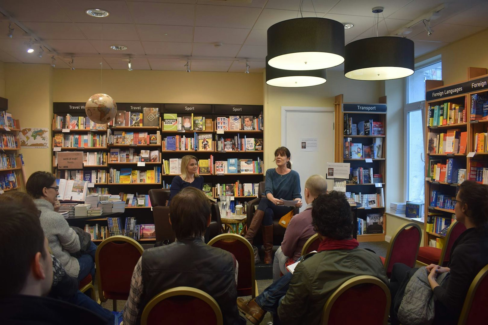 Waterstones book store in Brussels