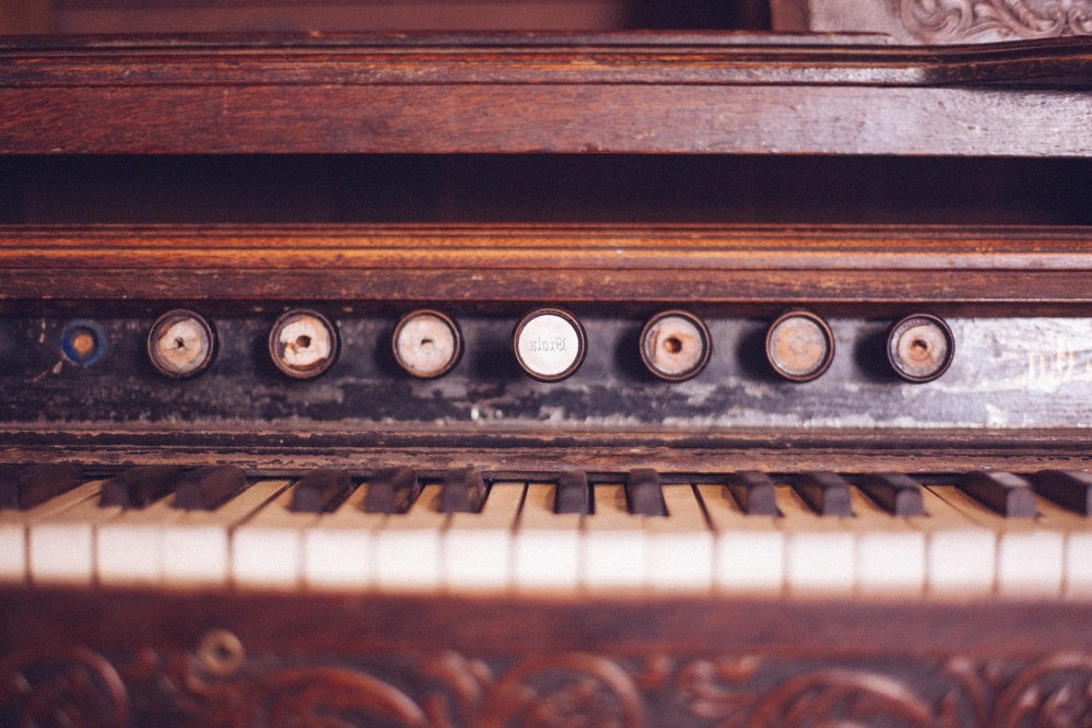 old piano