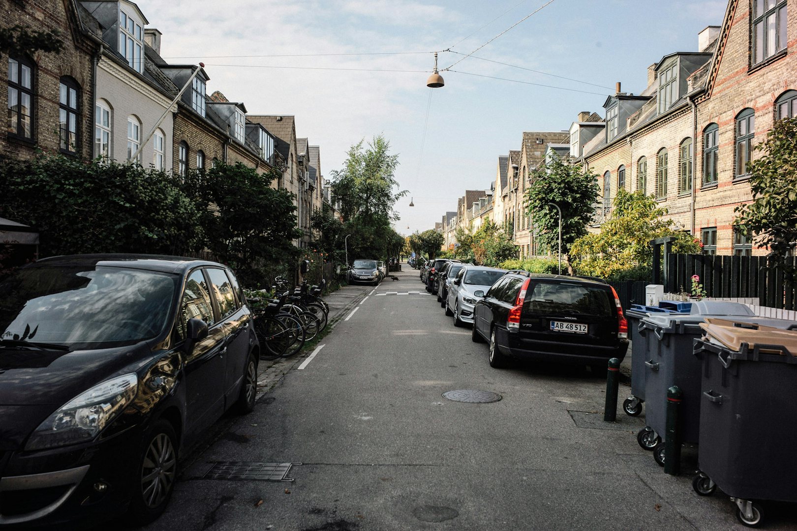 row houses in Farimagsgade District