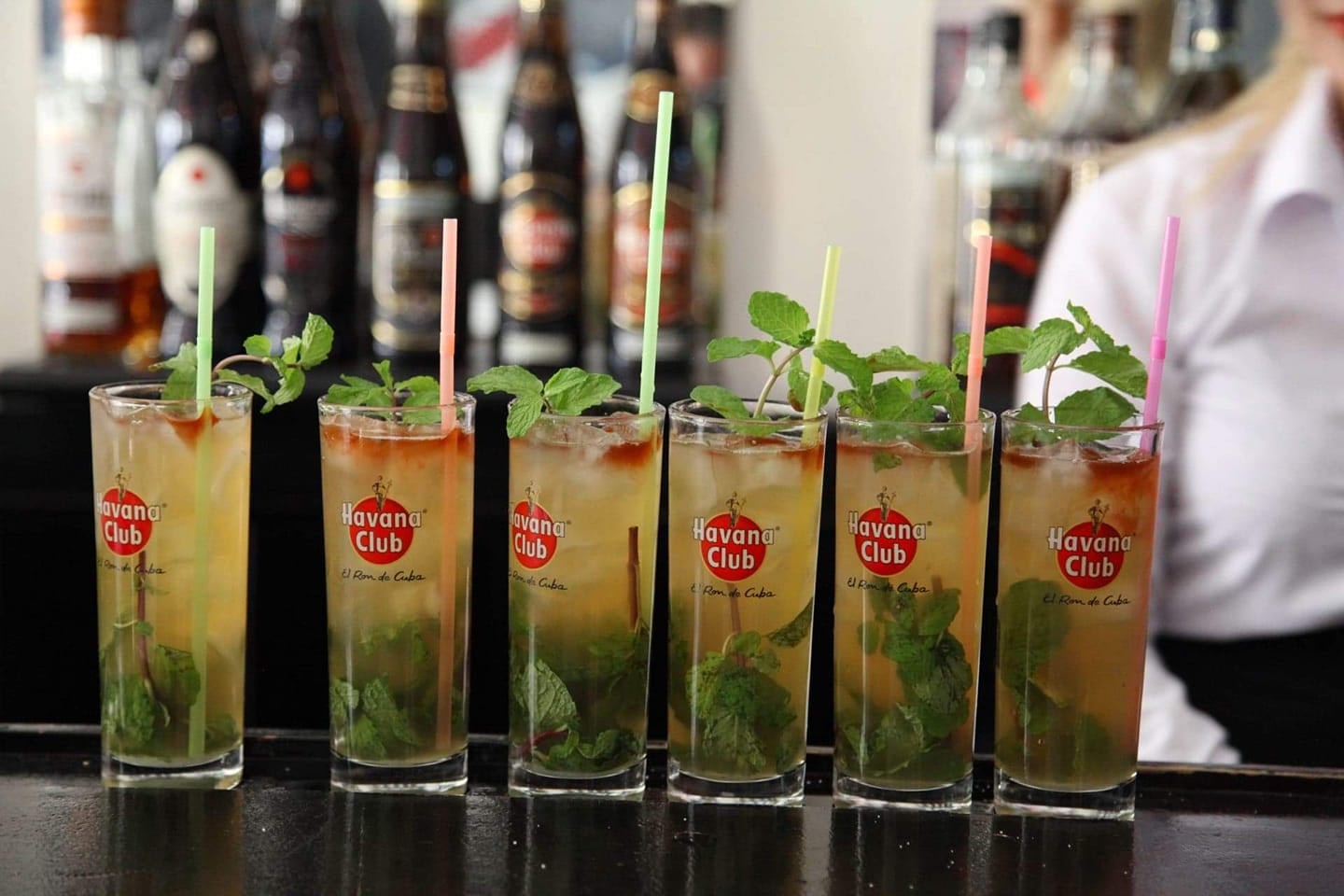 Mojito cocktails