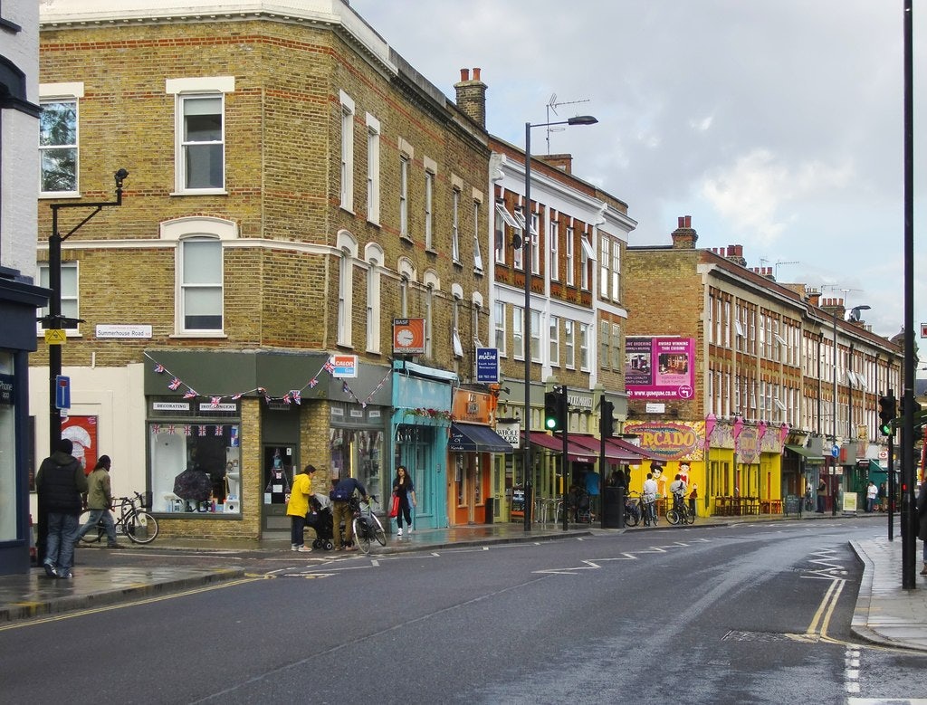 Church street in Stoke Newington