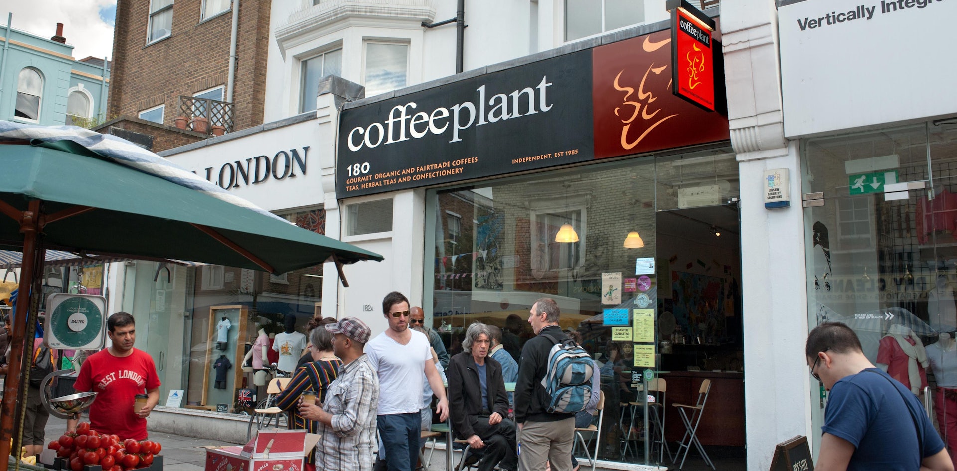 exterior view of Coffee Plant