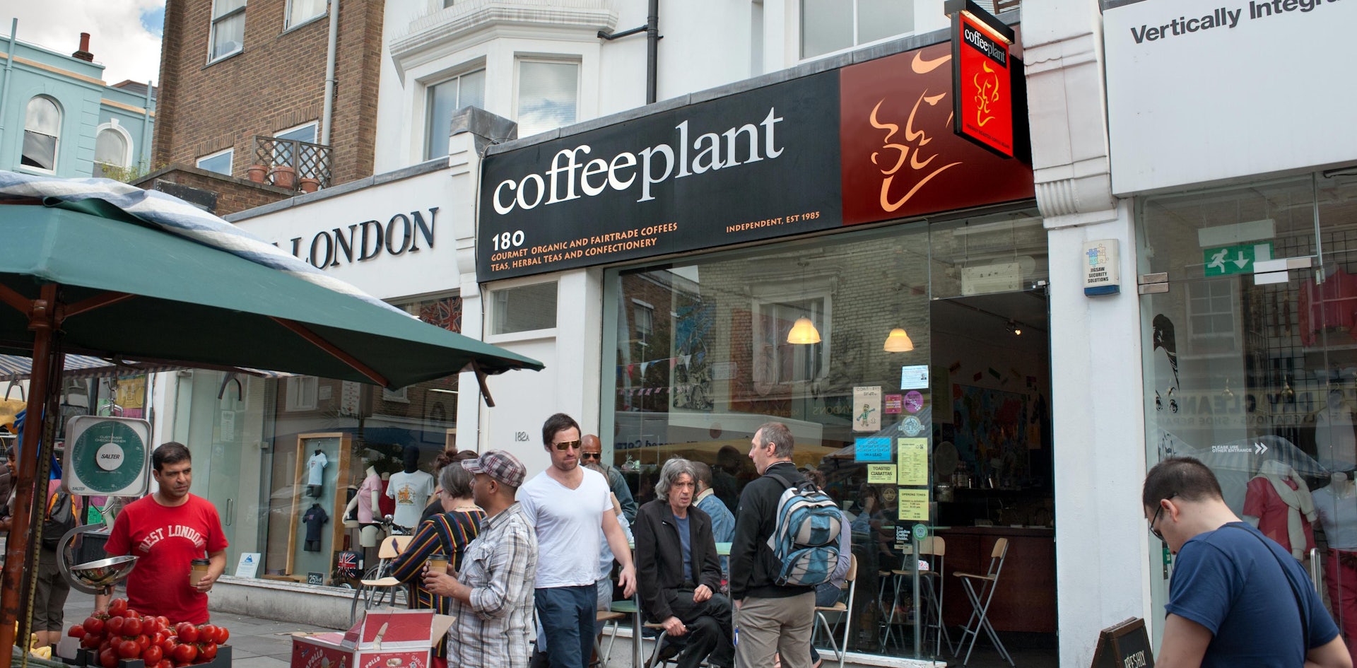 exterior view of Coffee Plant 