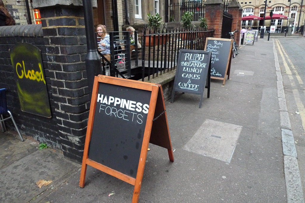 Happiness Forgets in London