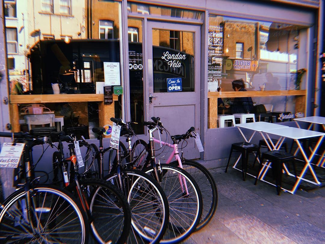 bikes at London Velo