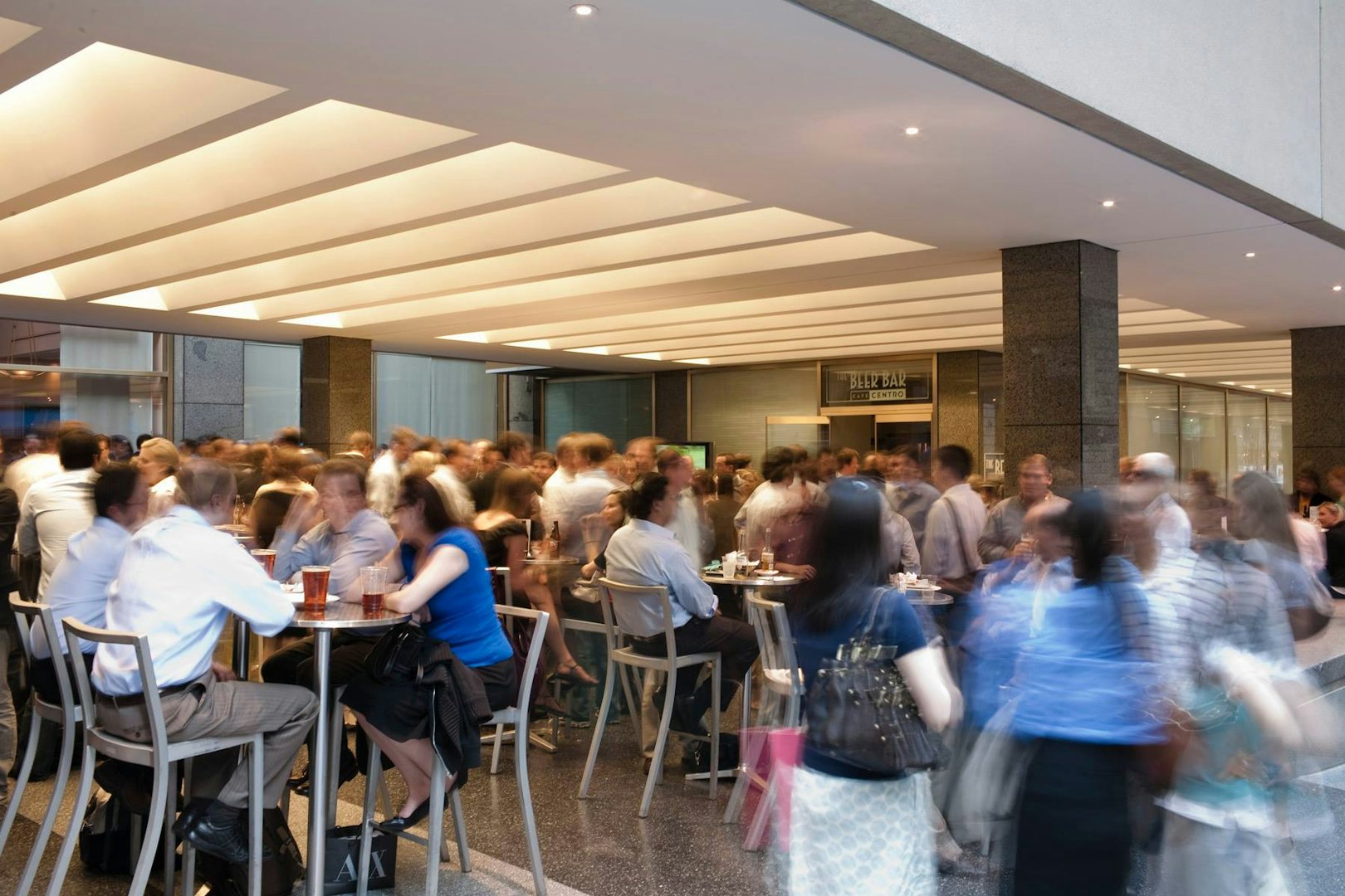 The Beer Bar at the Metbuilding