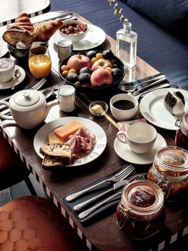 breakfast at Hôtel Panache