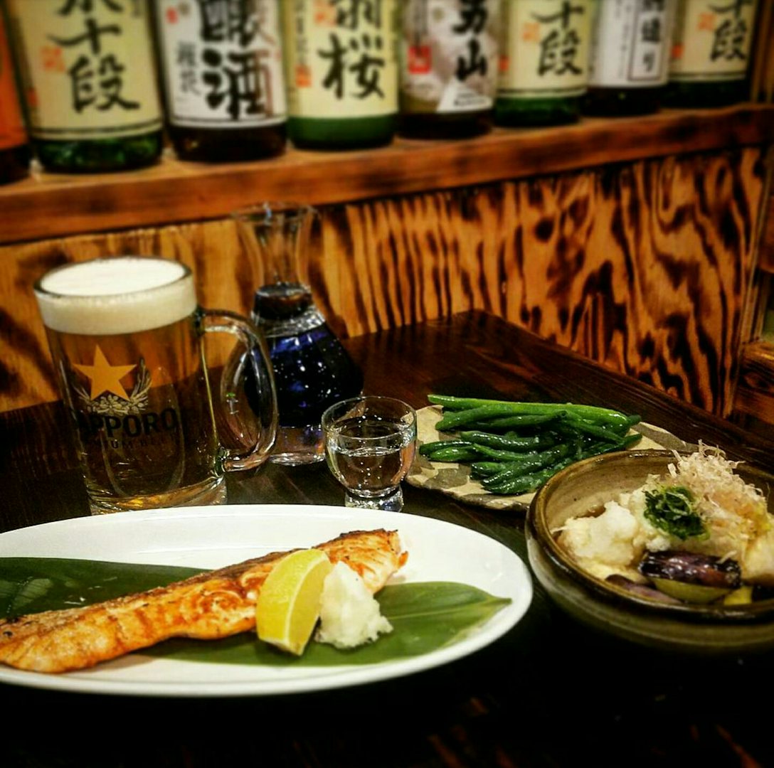 Japanese food at Sola