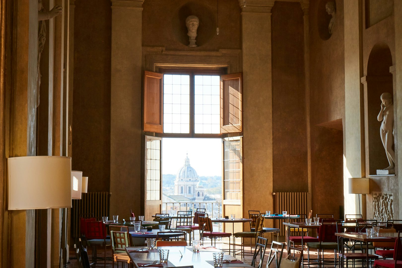 interior of Caffè Colbert