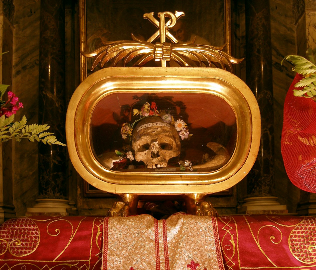 Skull of Saint Valentine