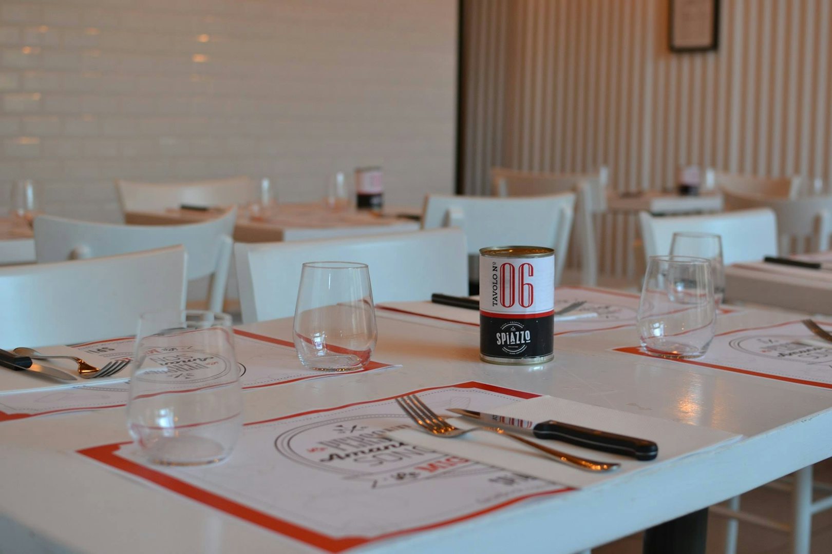 interior of Spiazzo restaurant