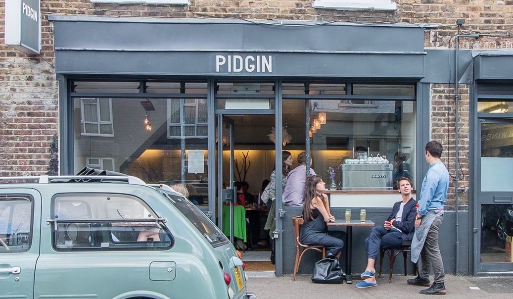 people sitting in front of Pidgin