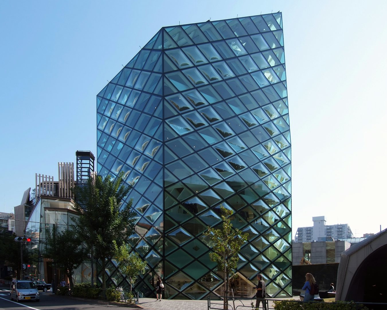 building of Prada in Tokyo