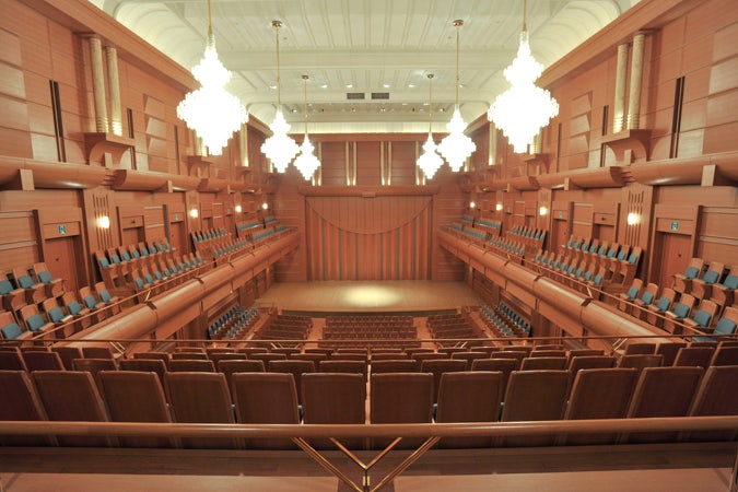 interior of Kioi Small Hall