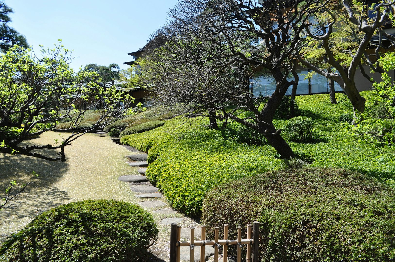 Happpo-en garden in Tokyo