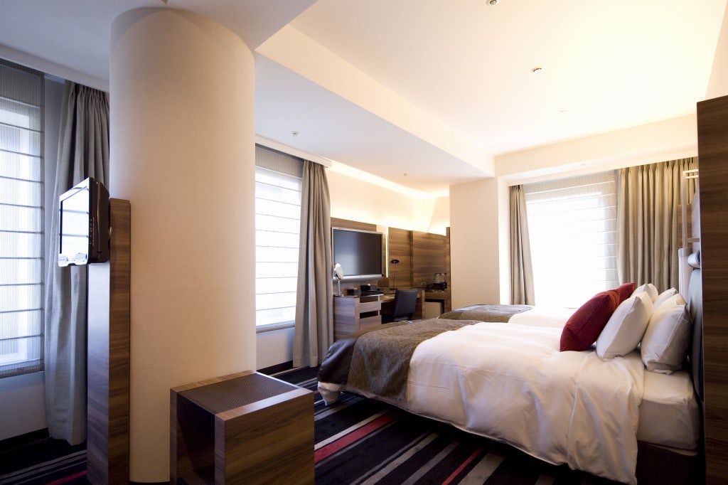 a double room at Green Palace