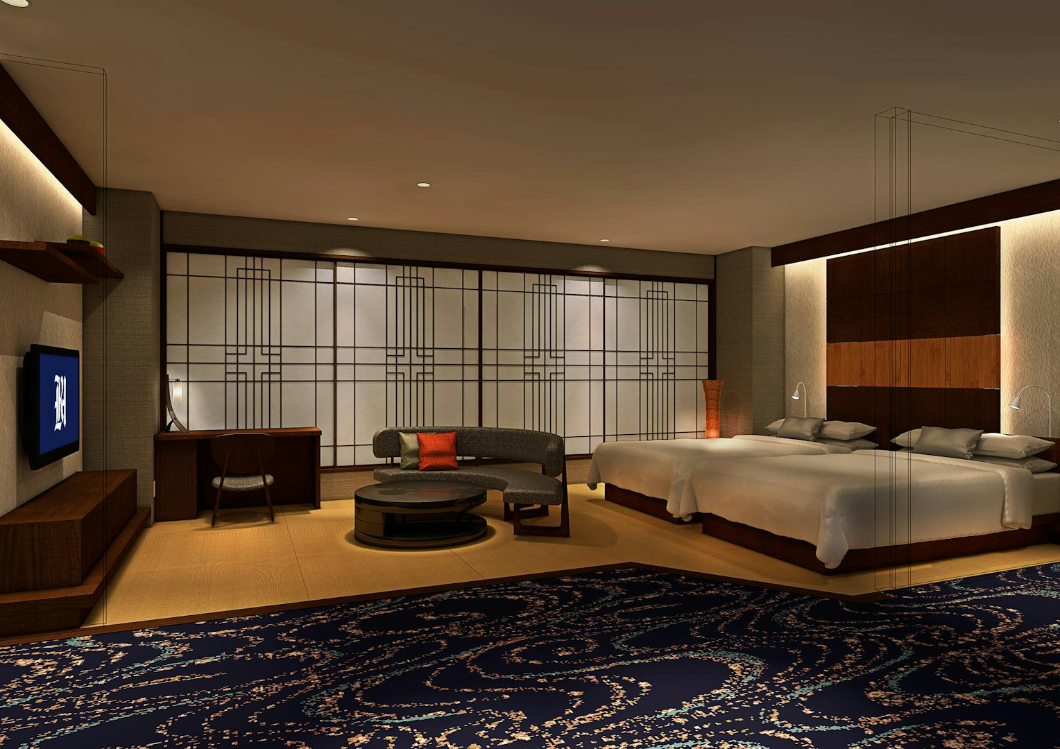 interior of Hotel Ryumeikan Ochanomizu Honten