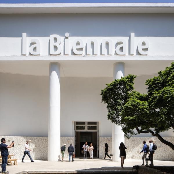 entrance of la Biennale