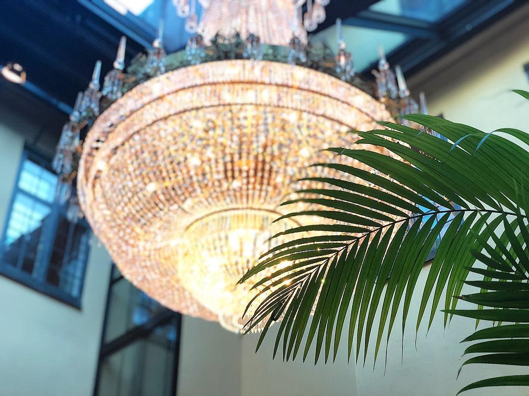 Stockholm - Chandelier bar at Hotel Kungstradgarden