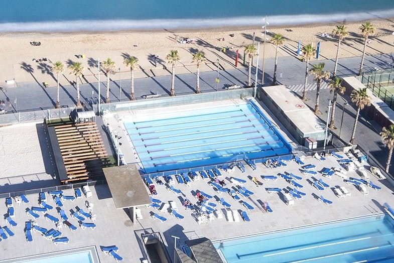 Restaurant of the Club Natació Atlantic-Barceloneta