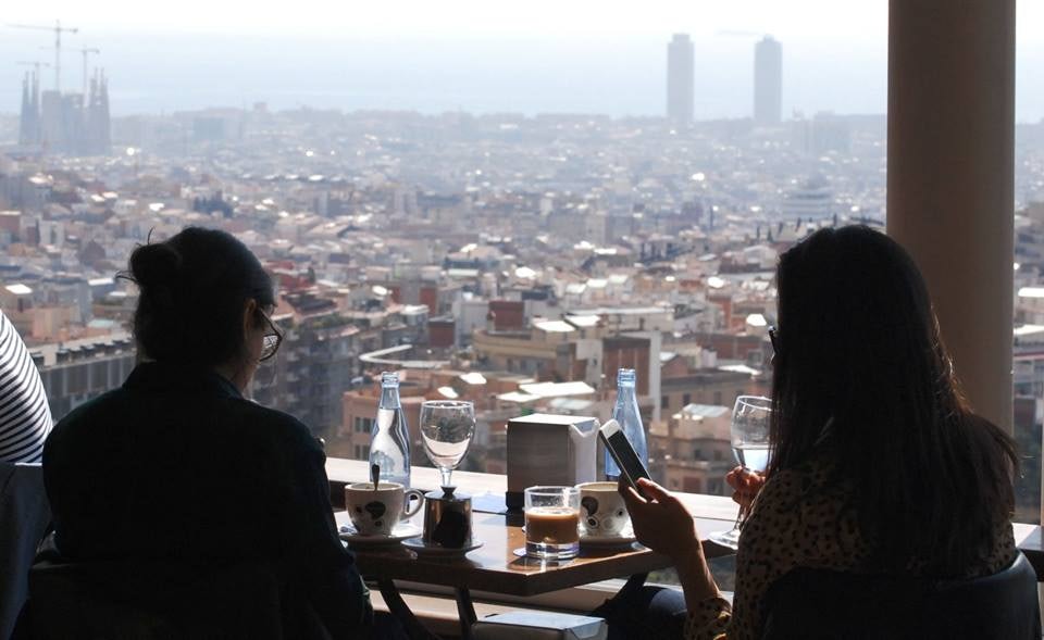 Mirablau restaurant view