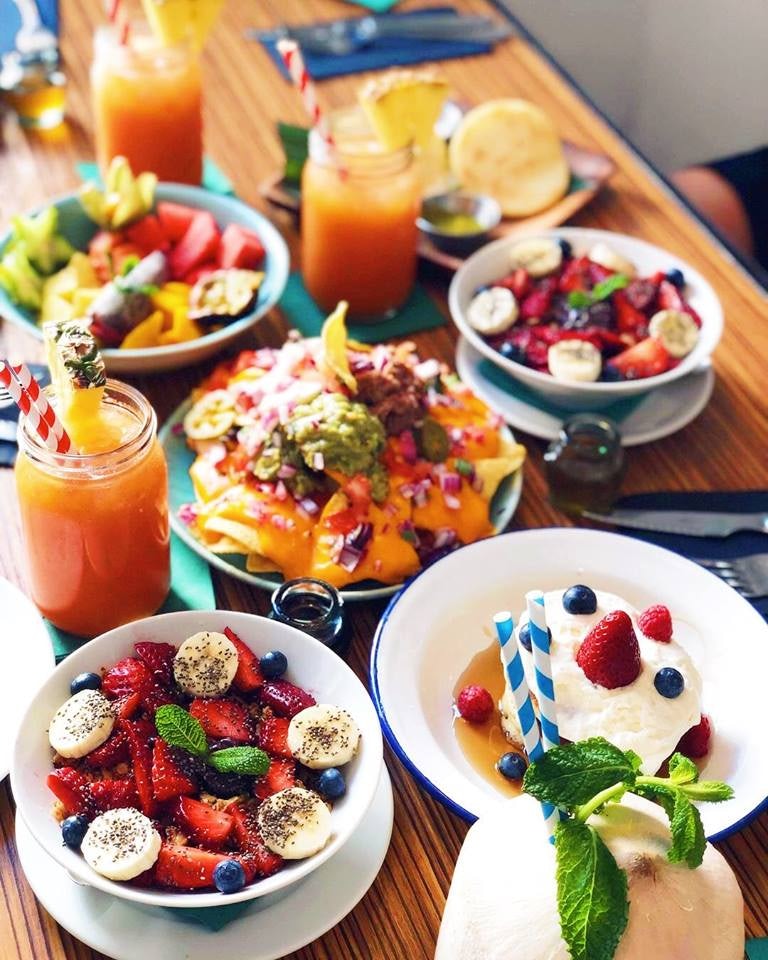 lunch dishes made at Trópico