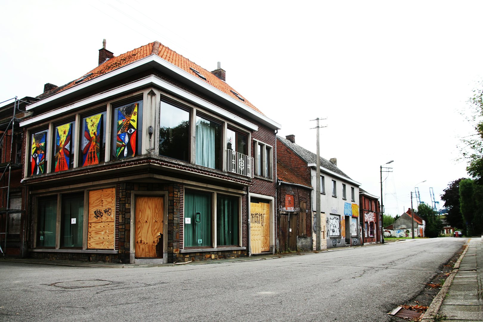 ghost town of Doel