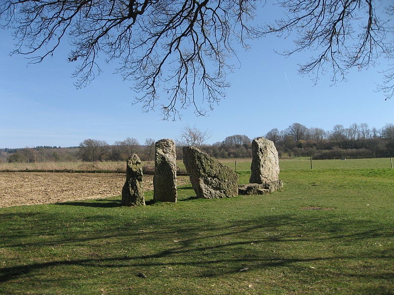 Dolmen d'Oppagne in Wéris