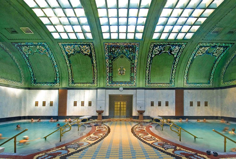 interior of Gellért Thermal Bath