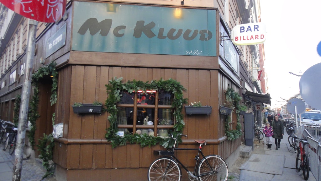 Mc. Kluud bar in Copenhagen