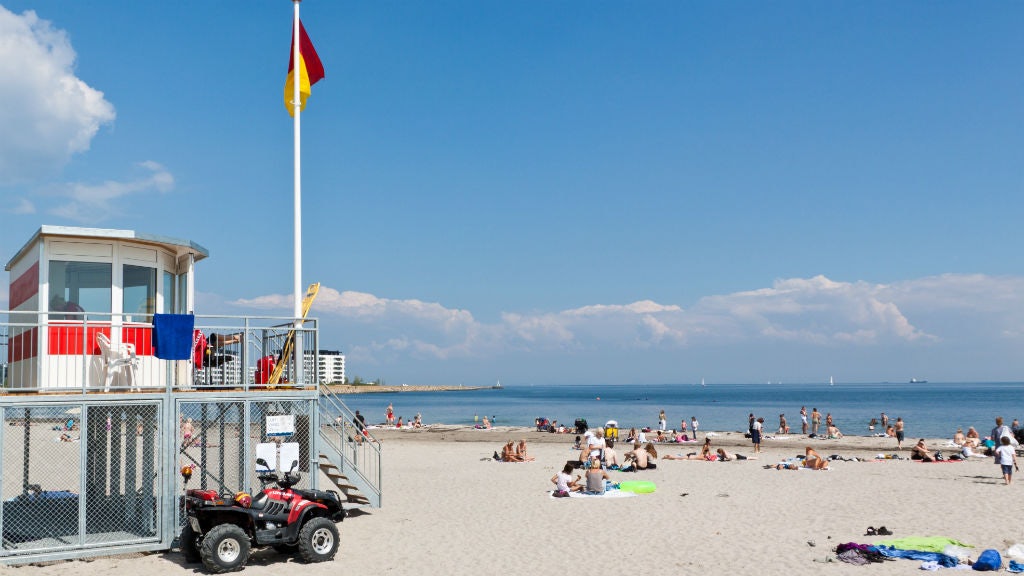 Svanemølle Beach in Copenhagen