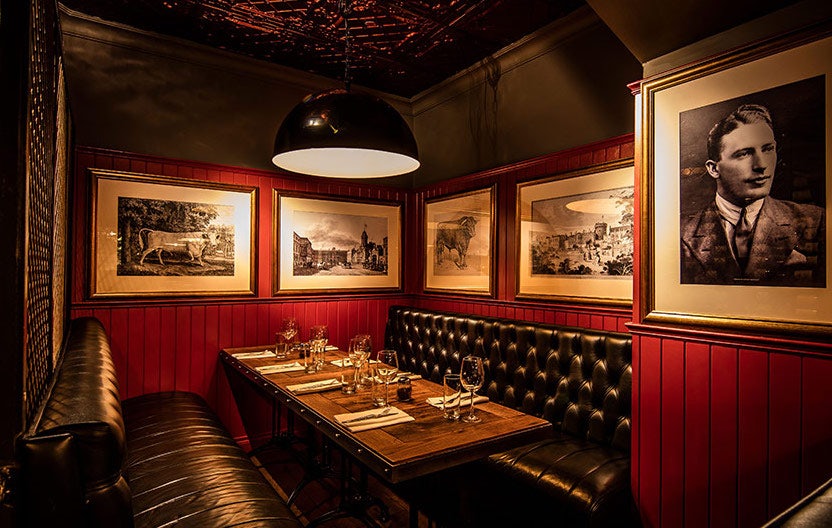 cozy interior of The Bull & Castle Bar