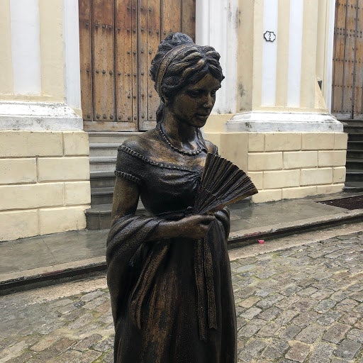 statue of Cecilia Valdes