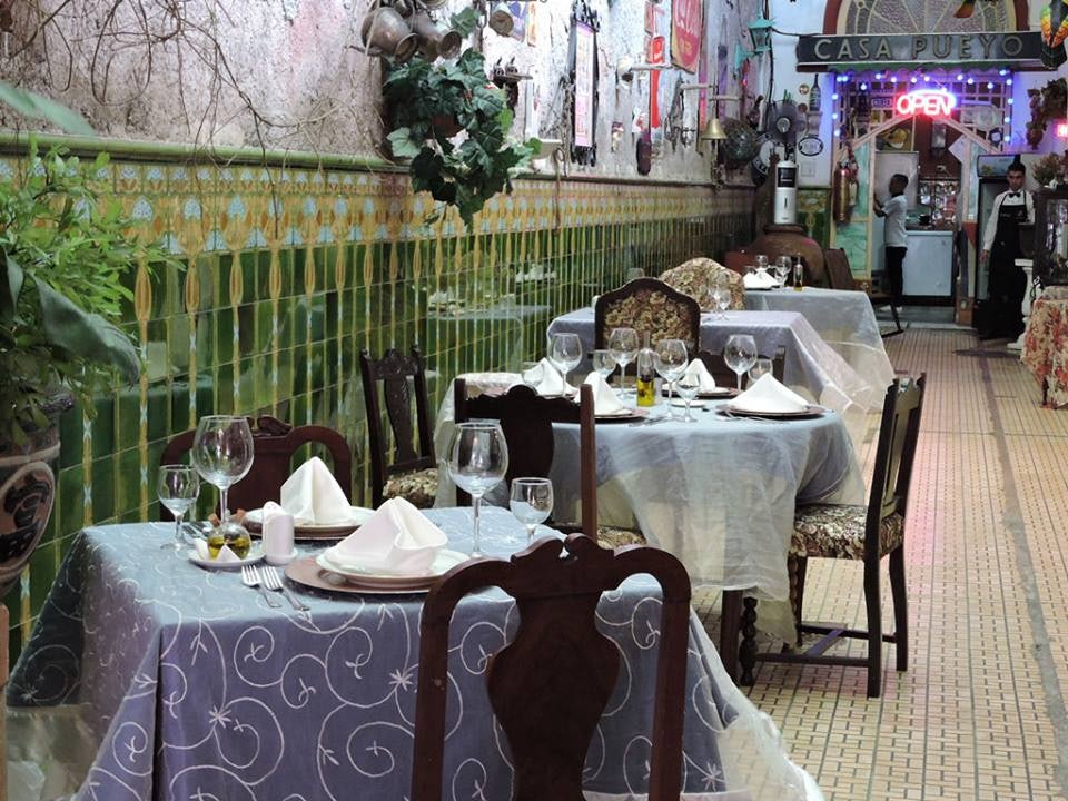 interior of San Cristobal Paladar